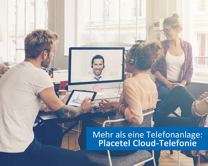 Cloud: Cloud-Telefonie Anbieter Placetel Telefonanalge