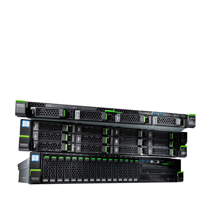 Server Beratung: Fujitsu Rack-Server PRIMERGY linke Seite