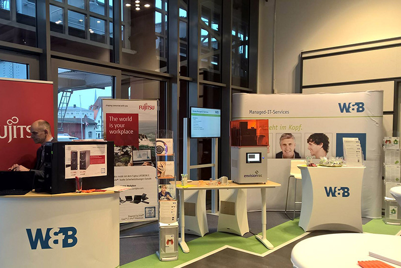 IT FOR BUSINESS 2017: Messestand W&B