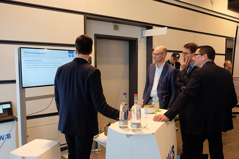 IT FOR BUSINESS 2019: Stand W&B - Gespräche