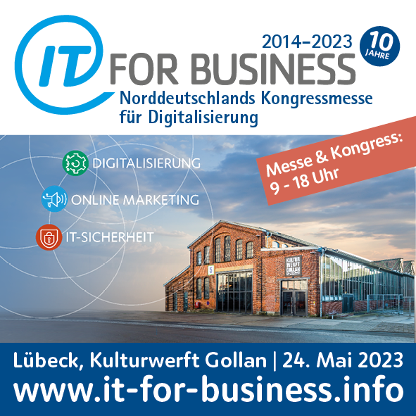 IT FOR BUSINESS Messe Einladung